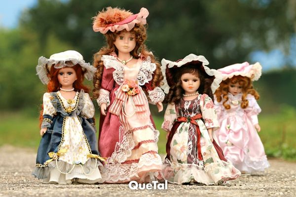Si ves una muñeca antigua, podría tener cabello real de alguien muerto